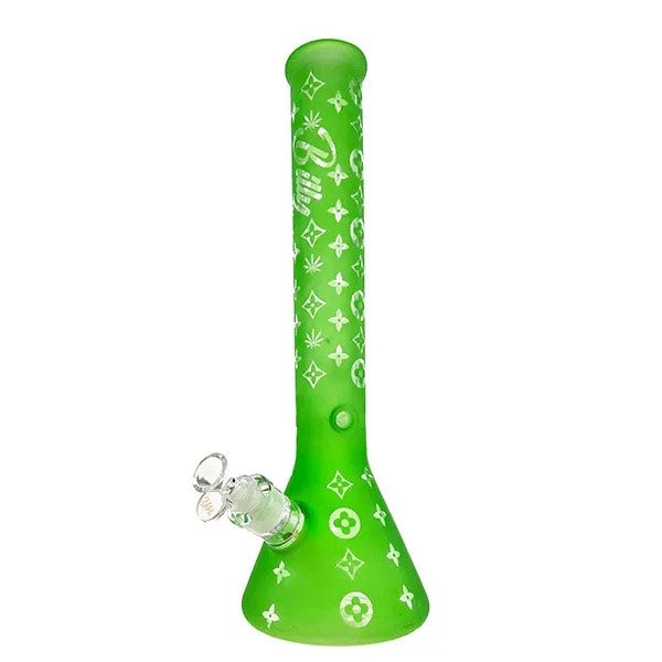 16'' Frosted LV Bong