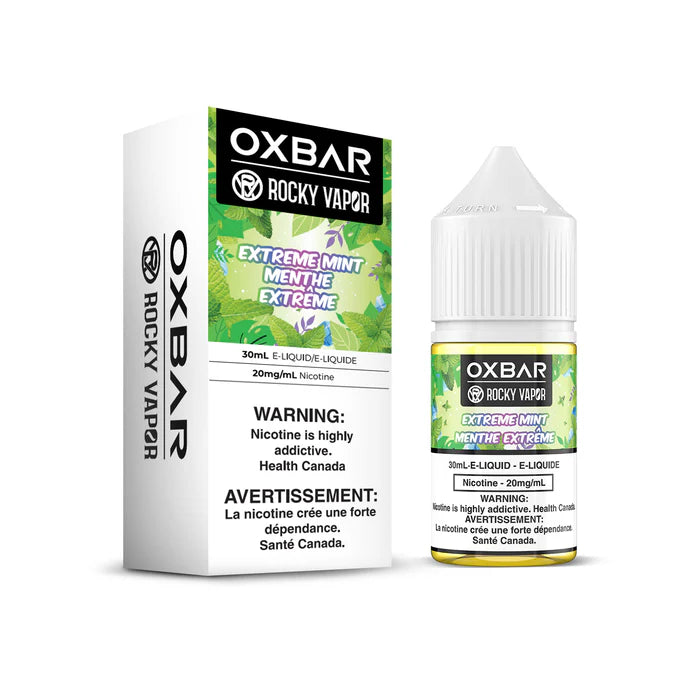Rocky Vapor Oxbar Salt Juice- Extreme Mint