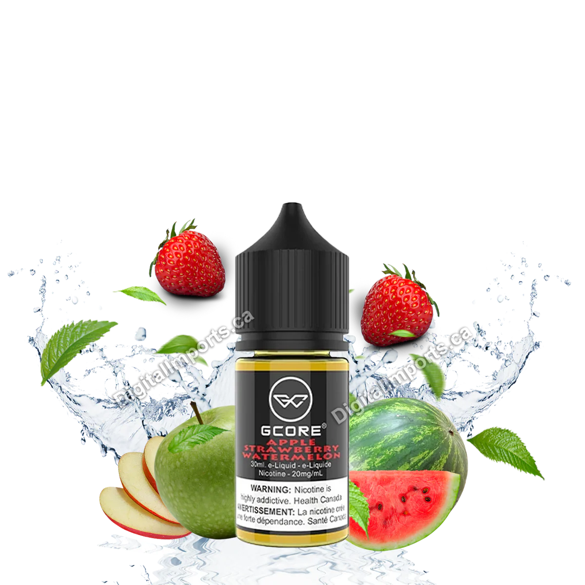 GCORE - APPLE STRAWBERRY WATERMELON 30ML