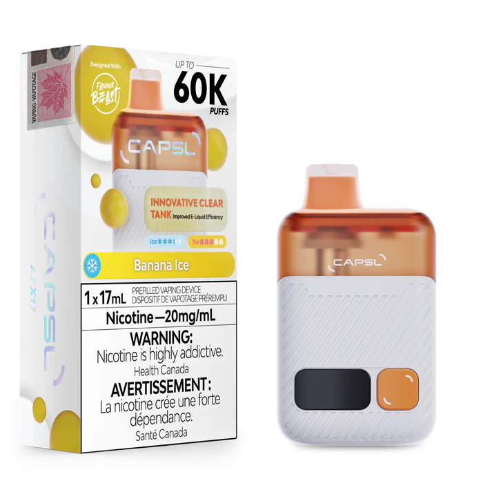 CAPSL AFX17 Disposable Banana Iced 20mg