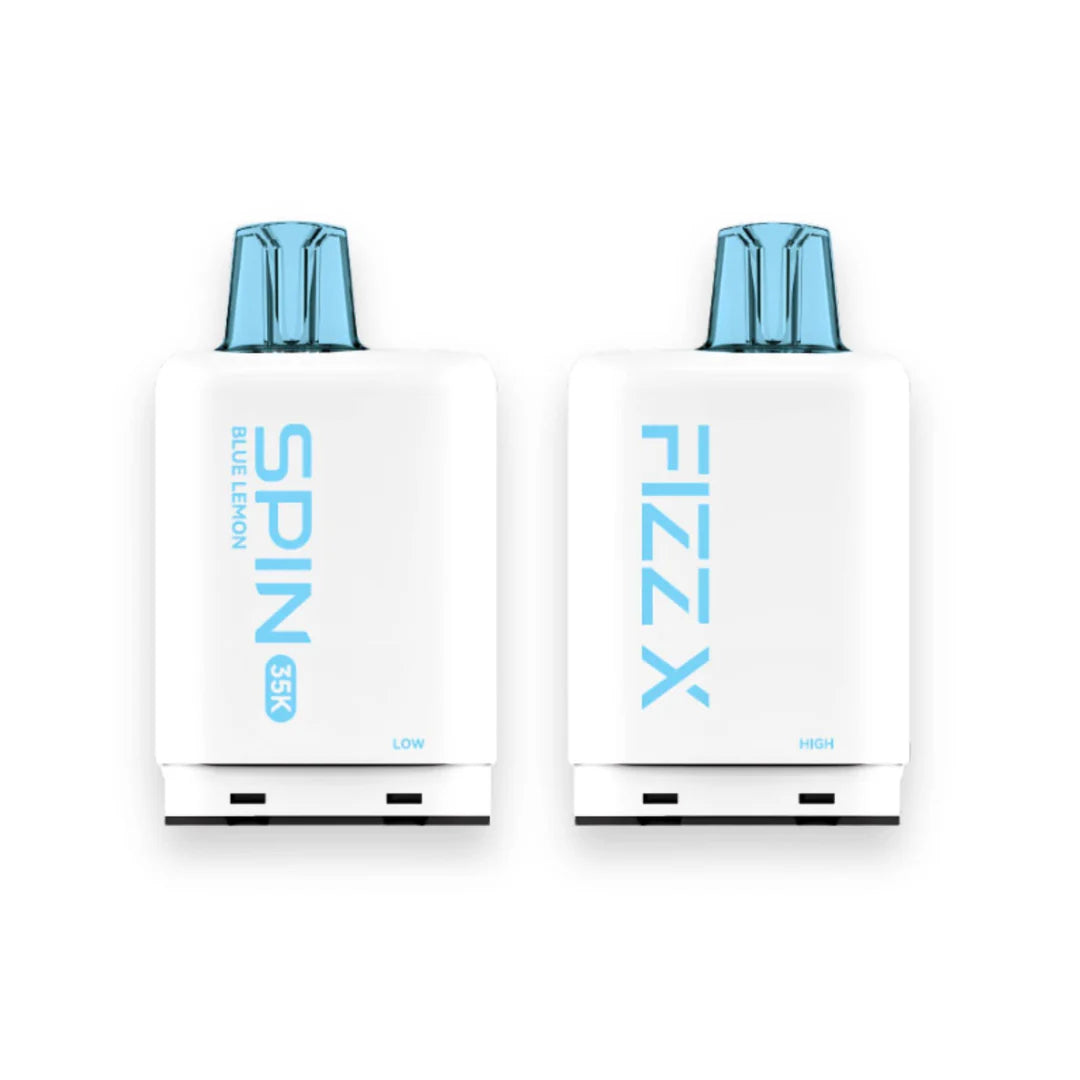 Spin Fizz X Pod 35000 Puffs Vape - Blue Lemon