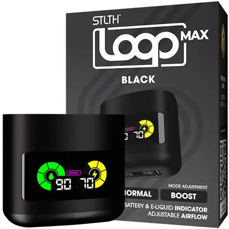 STLTH Loop Max Battery - 1000mAh Black