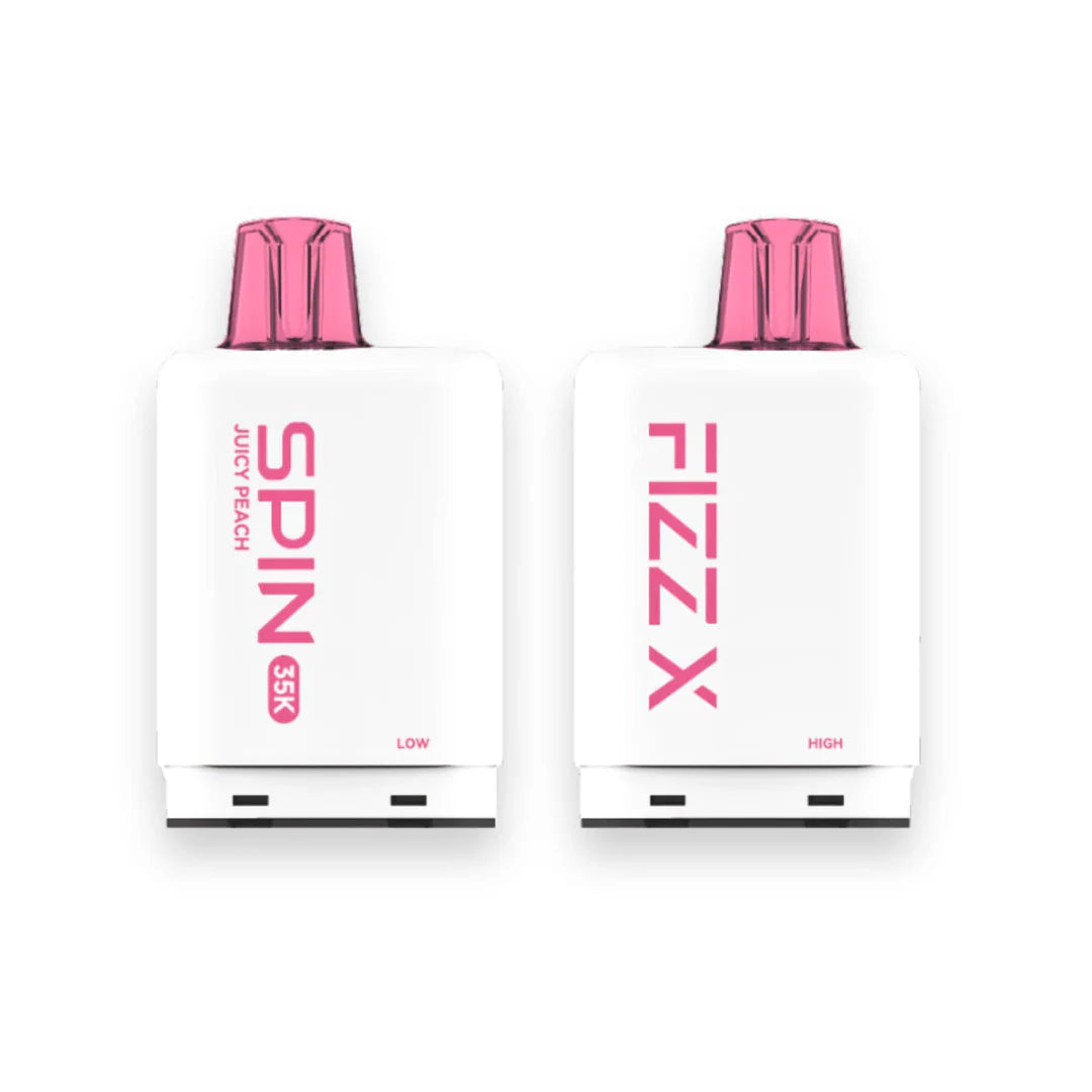 Spin Fizz X Pod 35000 Puffs Vape - Juicy Peach