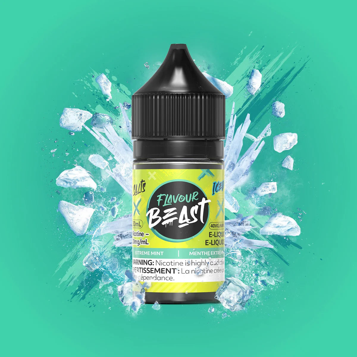 Flavour Beast E liquid - Extreme Mint Iced 30ml