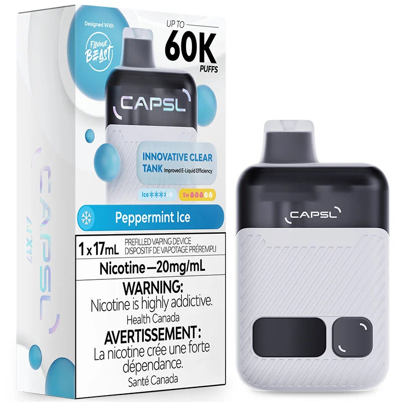 CAPSL Disposable Peppermint Iced 20mg