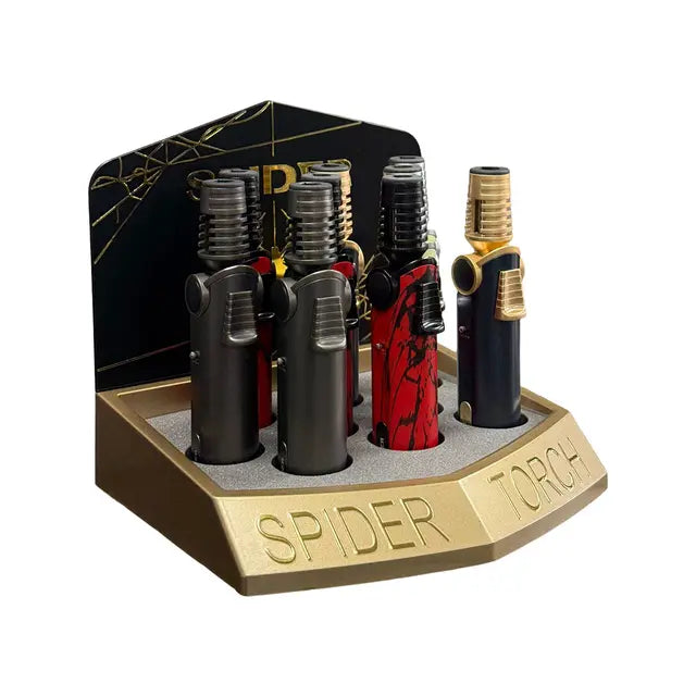 Spider Colorful Assortment Spiral Edition torch Lighter