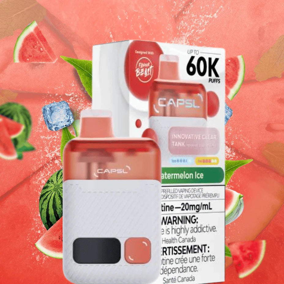 CAPSL Disposable Watermelon Iced 20mg